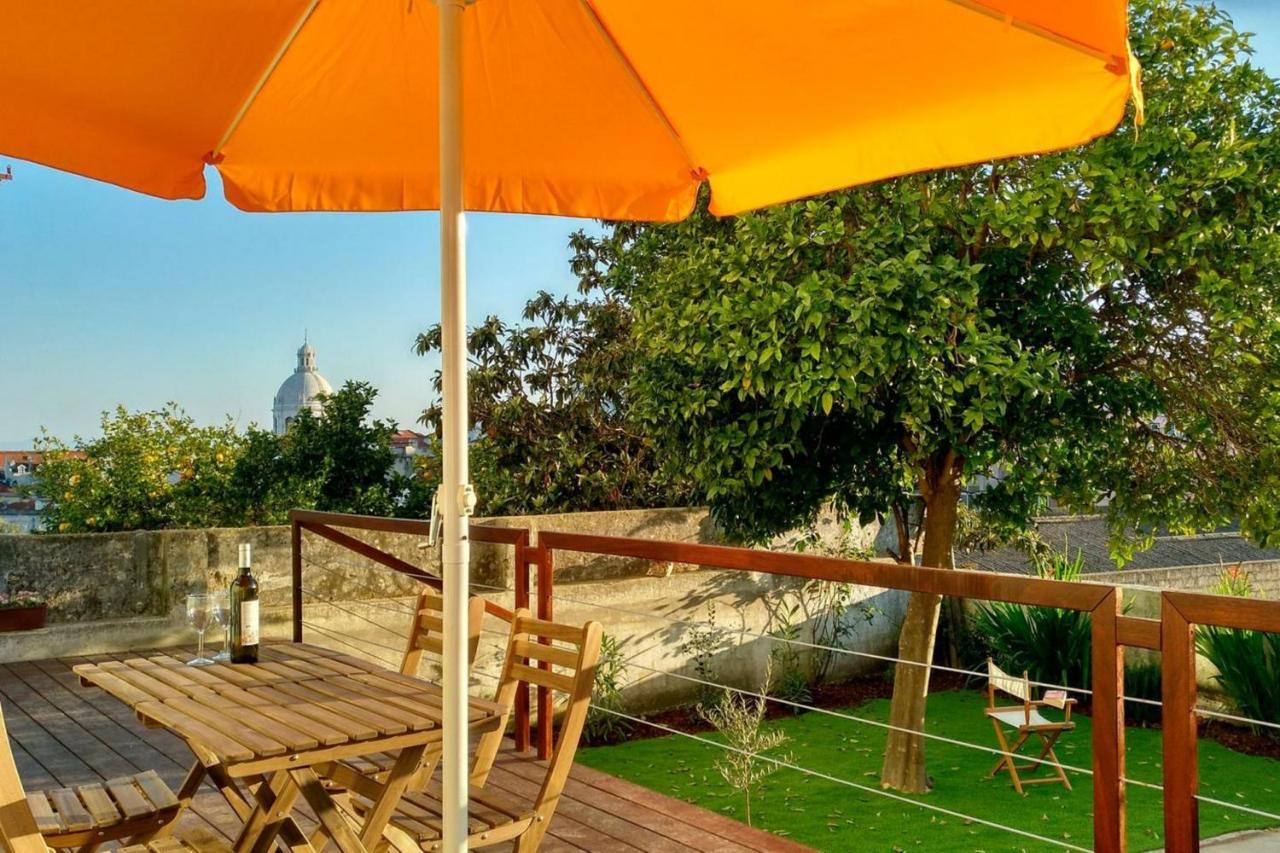 Central 2 Bedroom Apt W/Garden And Pantheon Views Lisboa 外观 照片